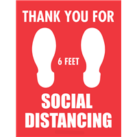 Thank You For Social Distancing