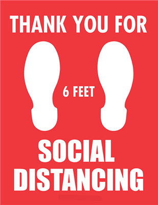 Thank You For Social Distancing