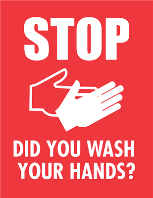Stop did  you wash your hands?