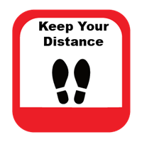Keep Your Distance - Rounded Corners