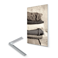 Fabric Prints - Charisma SEG™ Slim Profile Mini Frames for Wall Mounting