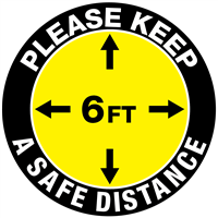 Please Keep A Safe Distance - Round 